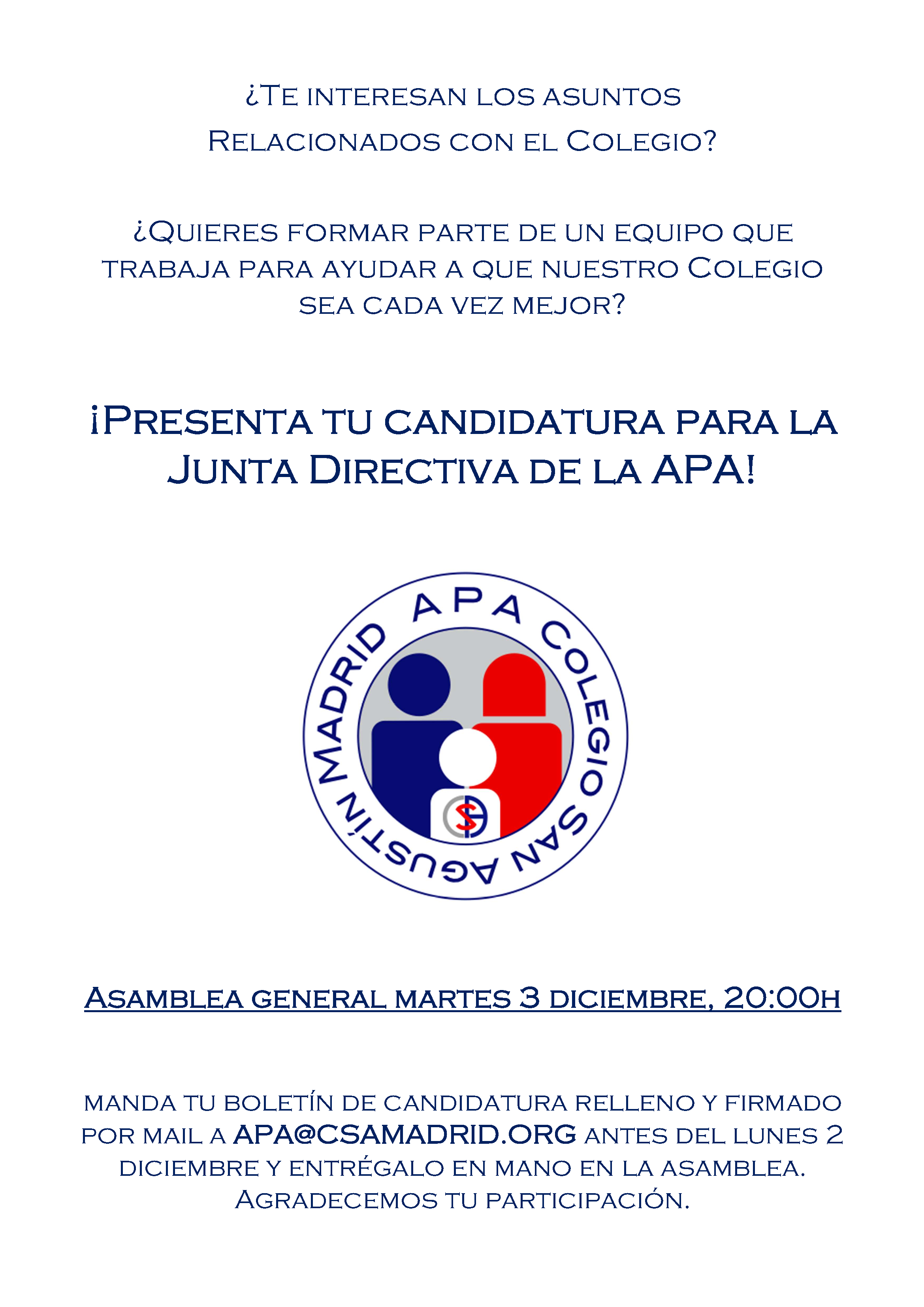 CARTEL ASAMBLEA