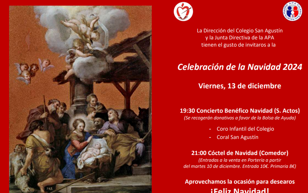 CONCIERTO BENÉFICO Y CÓCTEL DE NAVIDAD