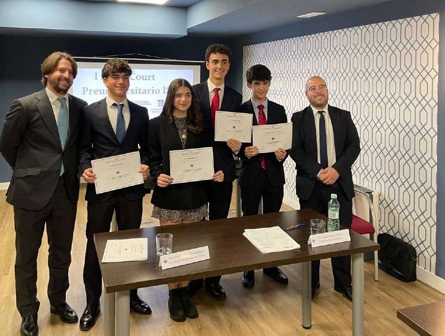 EL COLEGIO SAN AGUSTÍN MADRID, CAMPEON DEL I MOOT COURT PREUNIVERSATARIO ISDE